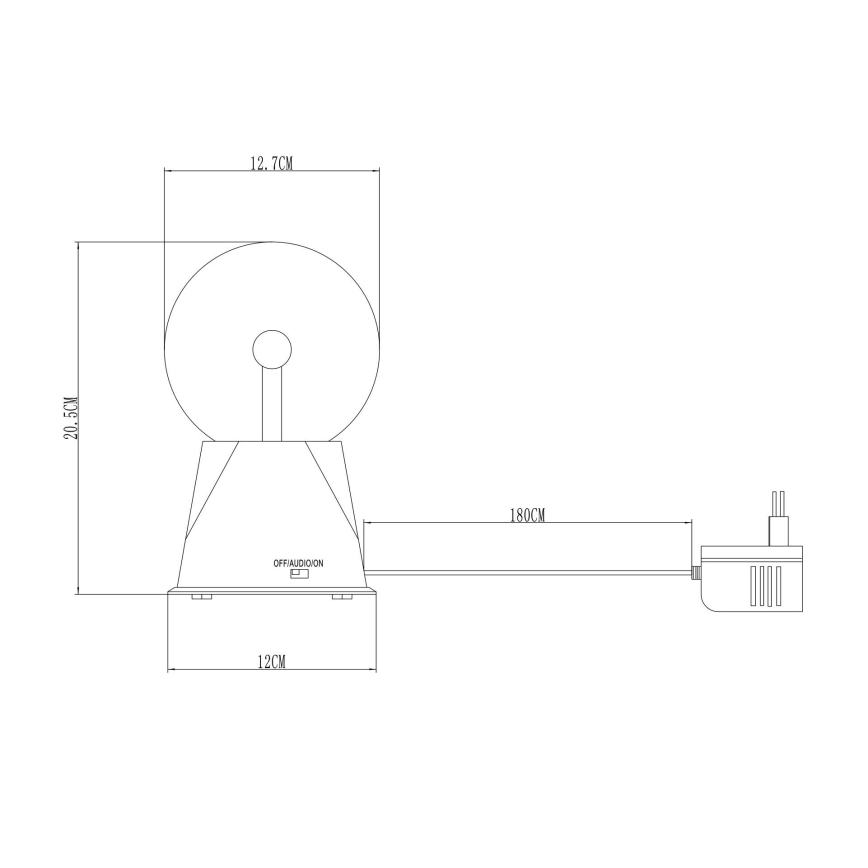 Globo - LED stalinis šviestuvas LED/3,6W/230V