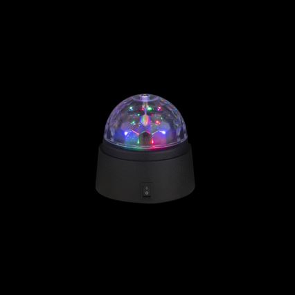 Globo 28014 - Dekoratyvinis LED šviestuvas DISCO 6xLED/0.06W/3xAA