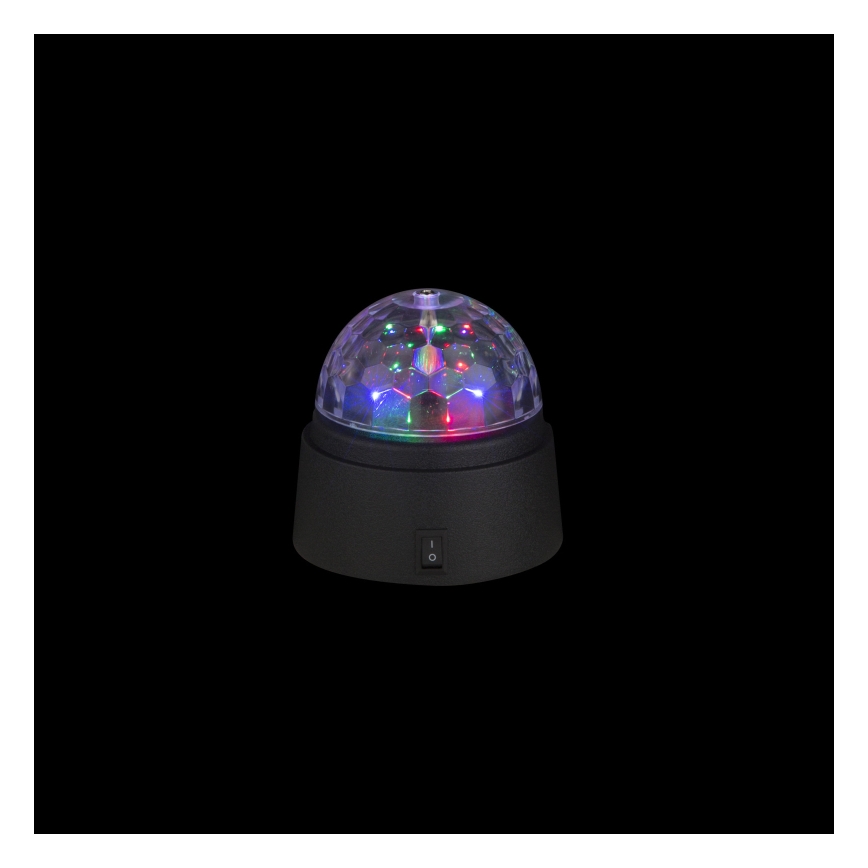 Globo 28014 - Dekoratyvinis LED šviestuvas DISCO 6xLED/0.06W/3xAA