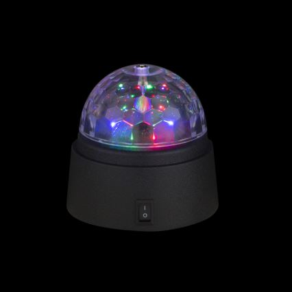 Globo 28014 - Dekoratyvinis LED šviestuvas DISCO 6xLED/0.06W/3xAA