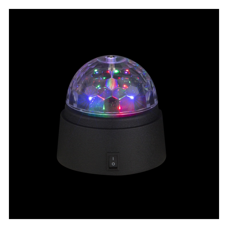 Globo 28014 - Dekoratyvinis LED šviestuvas DISCO 6xLED/0.06W/3xAA
