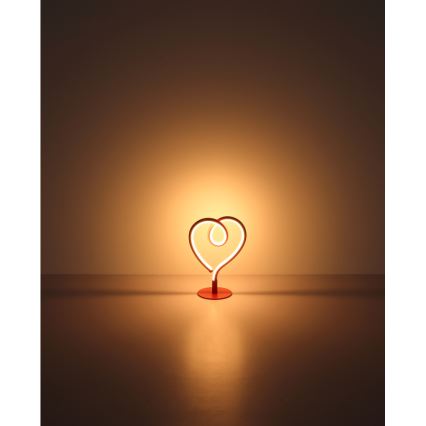 Globo - LED stalinis šviestuvas LED/6W/230V raudona