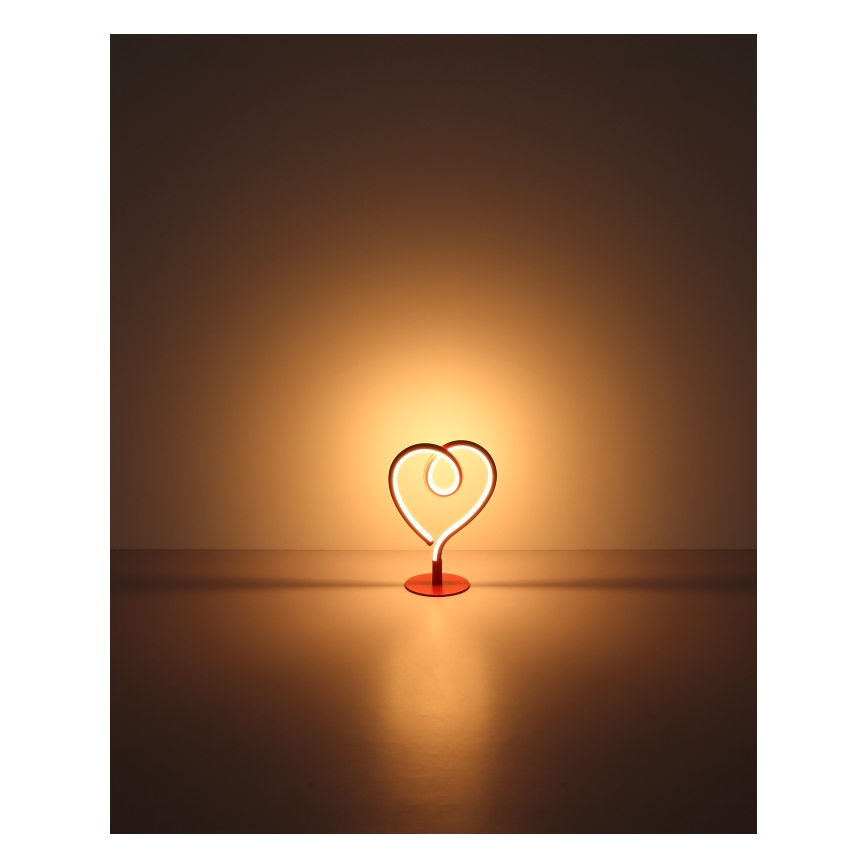 Globo - LED stalinis šviestuvas LED/6W/230V raudona