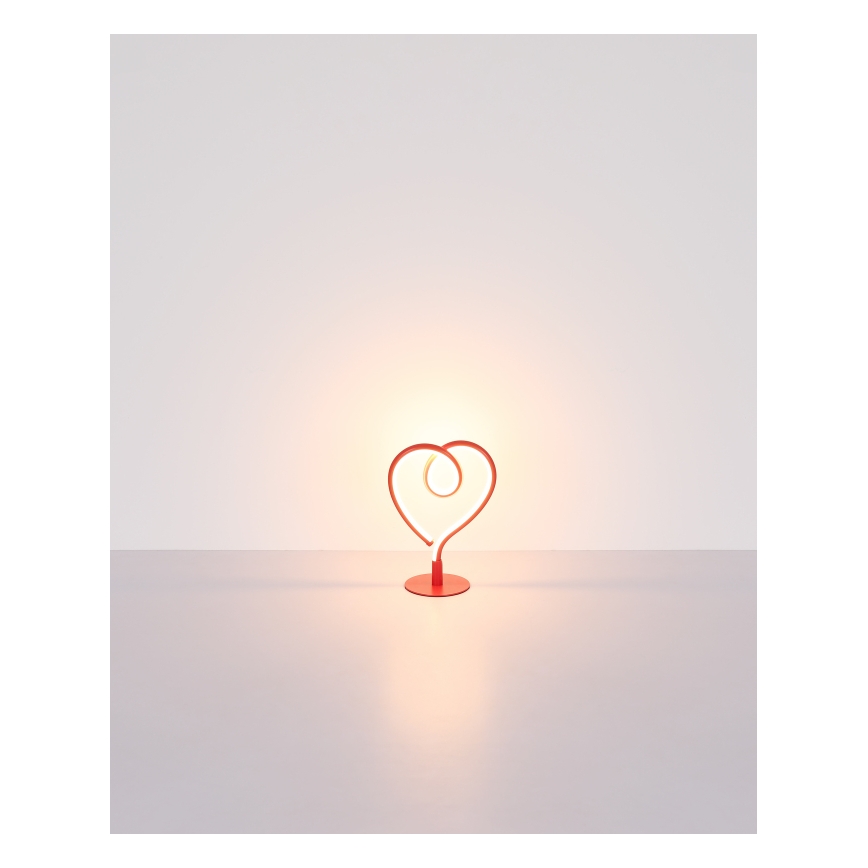 Globo - LED stalinis šviestuvas LED/6W/230V raudona
