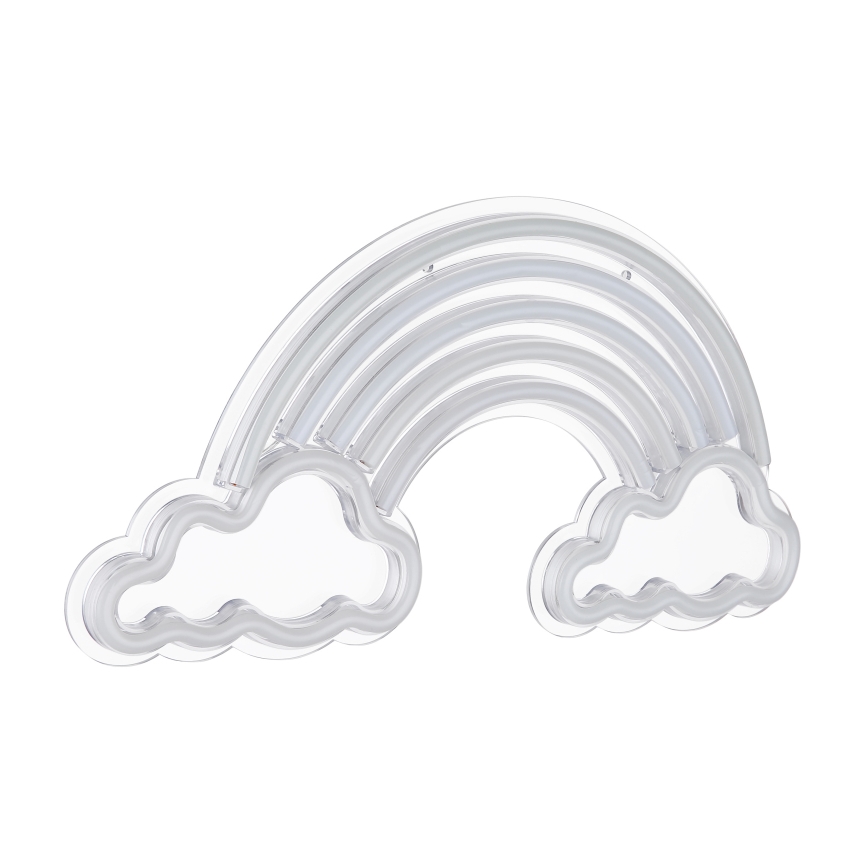 Globo - LED neono sienos dekoracija LED/3W/USB vaivorykštė