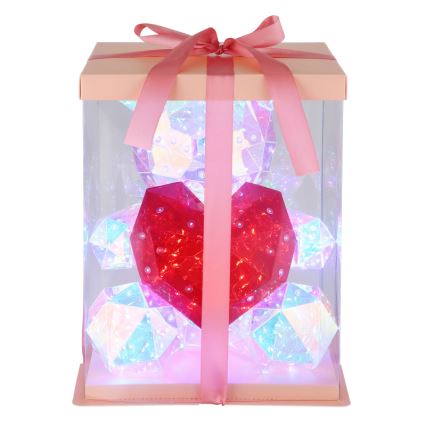 Globo - LED stalinė dekoracija dovaninėje pakuotėje LED/6W/5V USB meškiukas