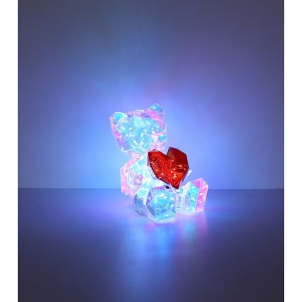 Globo - LED Pritemdomas įkraunamas stalas dekoracija LED/3W/5V 1200 mAh meška