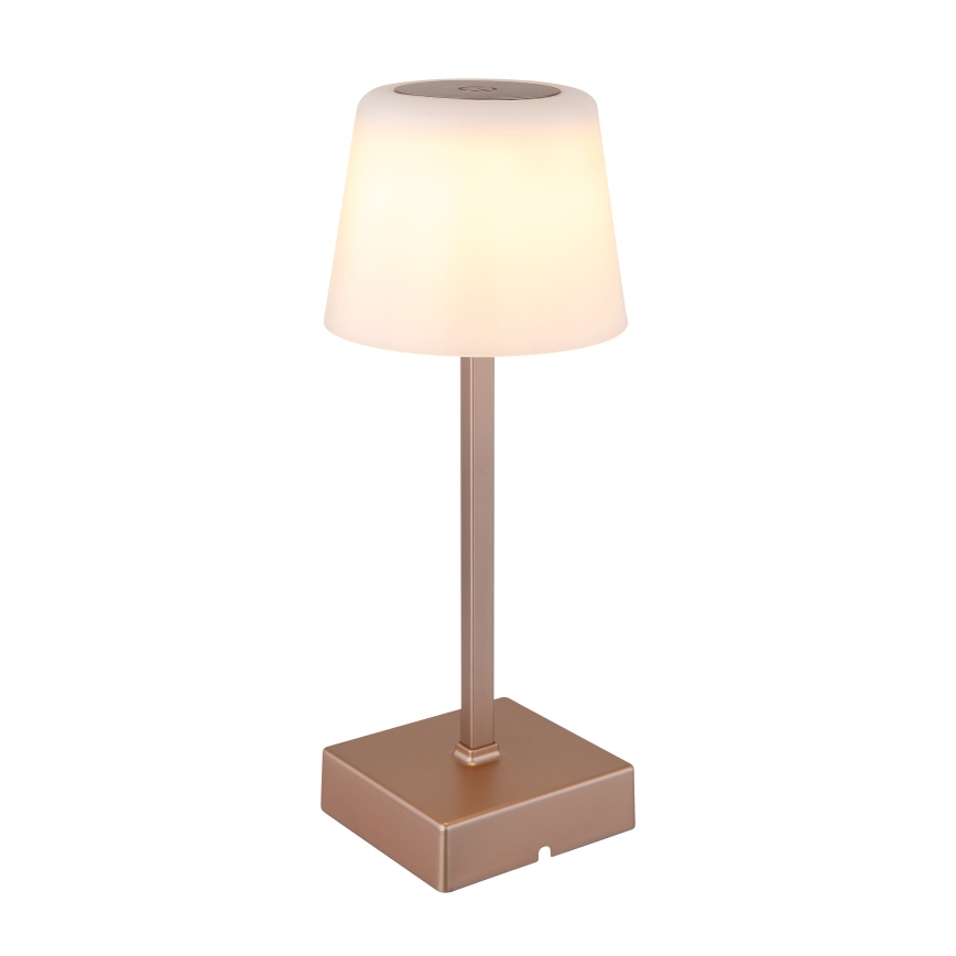 Globo - LED pritemdomas, liečiamas stalinis šviestuvas LED/2W/5V 3000/4500/6500K 800 mAh smėlio spalva