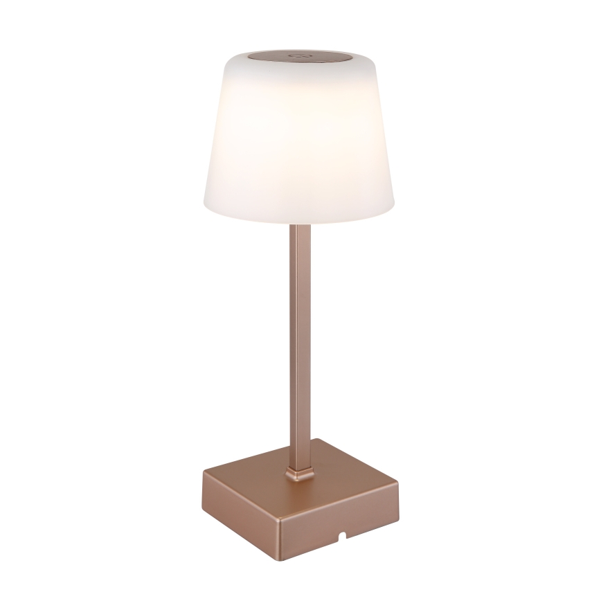 Globo - LED pritemdomas, liečiamas stalinis šviestuvas LED/2W/5V 3000/4500/6500K 800 mAh smėlio spalva