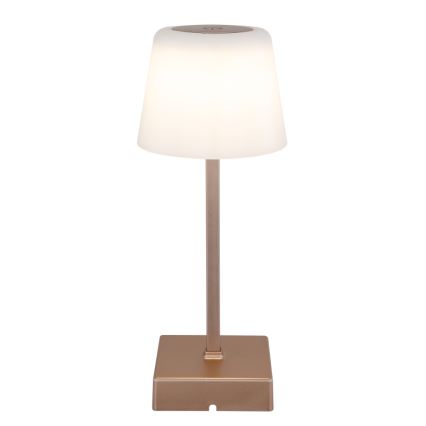 Globo - LED pritemdomas, liečiamas stalinis šviestuvas LED/2W/5V 3000/4500/6500K 800 mAh smėlio spalva