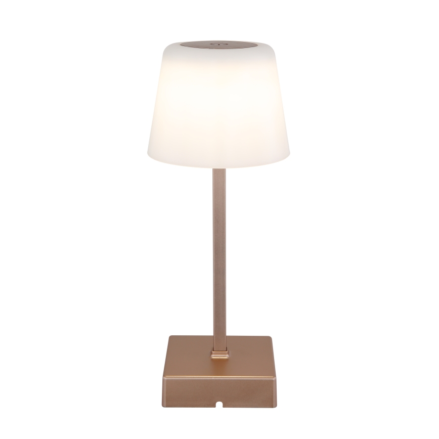Globo - LED pritemdomas, liečiamas stalinis šviestuvas LED/2W/5V 3000/4500/6500K 800 mAh smėlio spalva