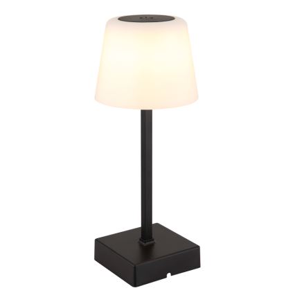 Globo - LED pritemdomas, liečiamas stalinis šviestuvas LED/2W/5V 3000/4500/6500K 800 mAh juoda