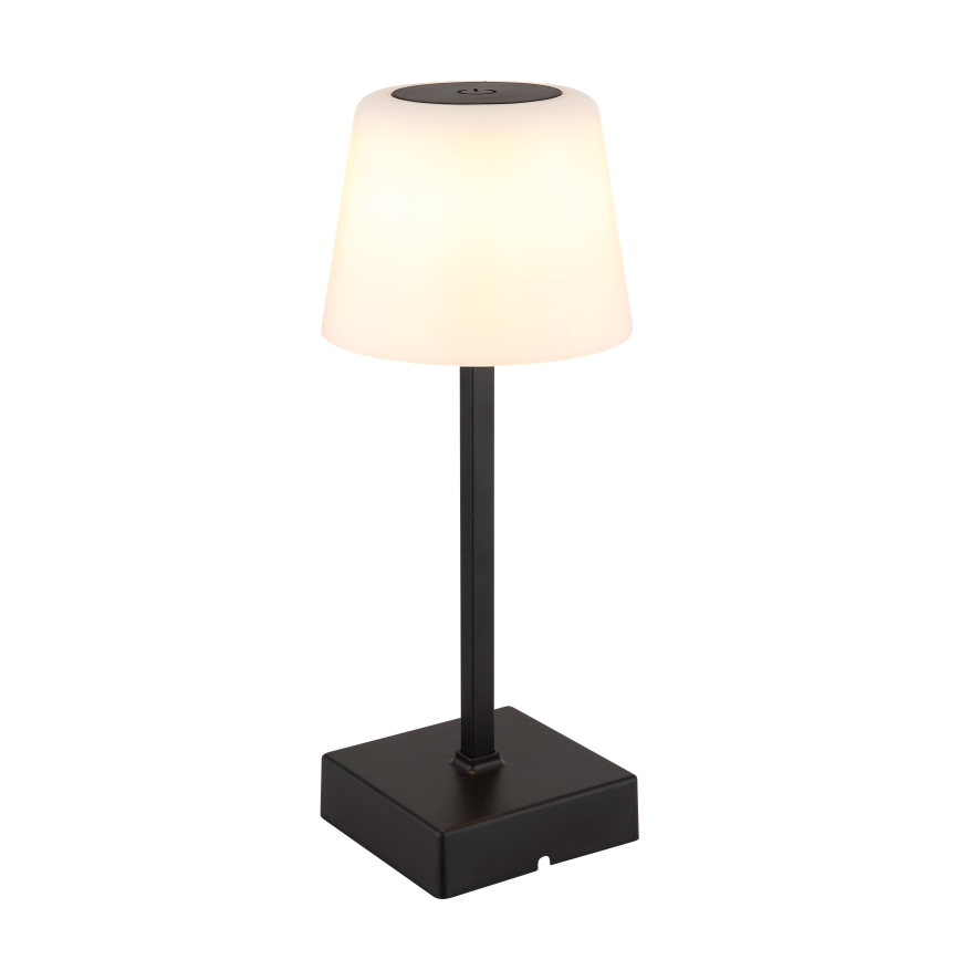 Globo - LED pritemdomas, liečiamas stalinis šviestuvas LED/2W/5V 3000/4500/6500K 800 mAh juoda