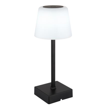 Globo - LED pritemdomas, liečiamas stalinis šviestuvas LED/2W/5V 3000/4500/6500K 800 mAh juoda