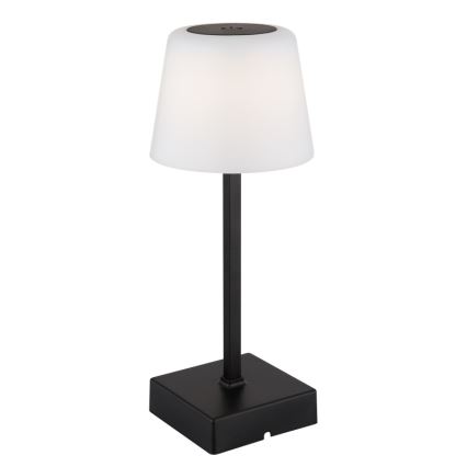 Globo - LED pritemdomas, liečiamas stalinis šviestuvas LED/2W/5V 3000/4500/6500K 800 mAh juoda