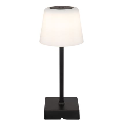 Globo - LED pritemdomas, liečiamas stalinis šviestuvas LED/2W/5V 3000/4500/6500K 800 mAh juoda