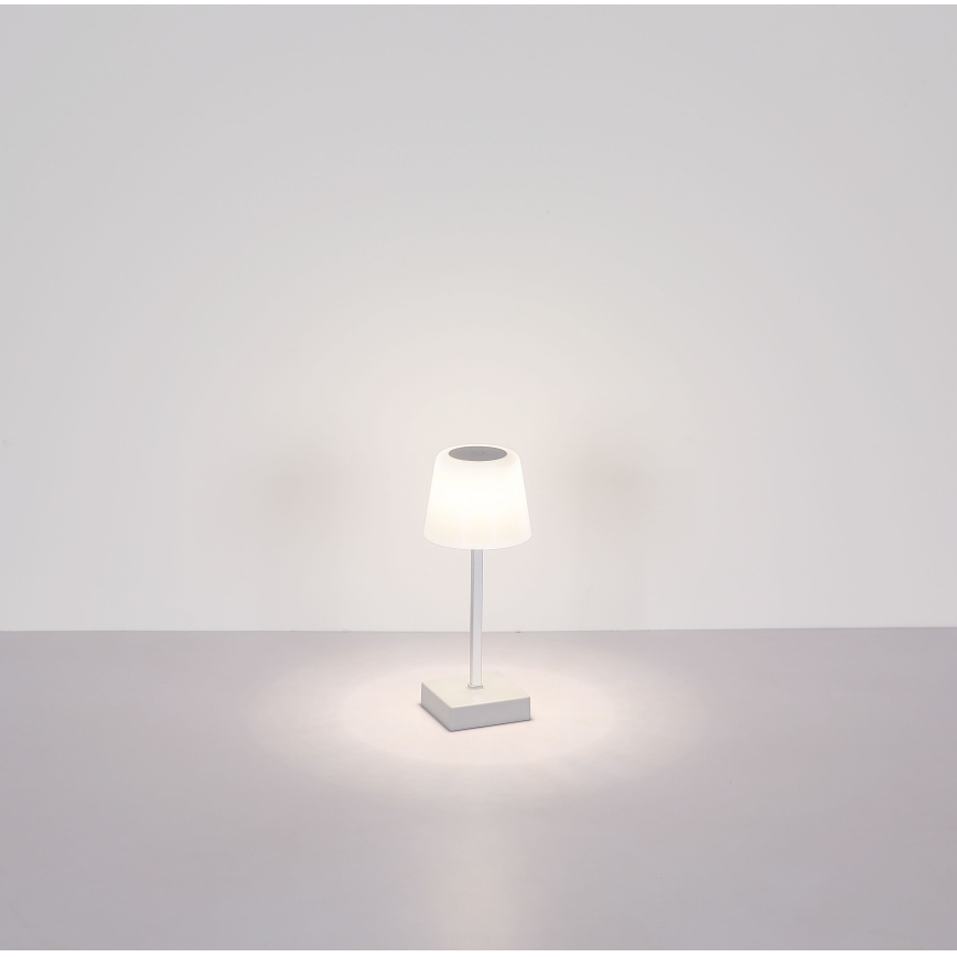 Globo - LED pritemdomas, liečiamas stalinis šviestuvas LED/2W/5V 3000/4500/6500K 800 mAh balta