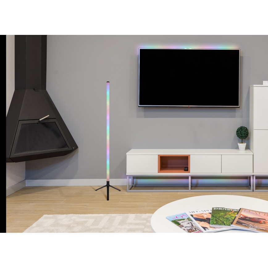 Globo - LED RGB Reguliuojamas toršeras LED/7W/5V + nuotolinio valdymo pultas