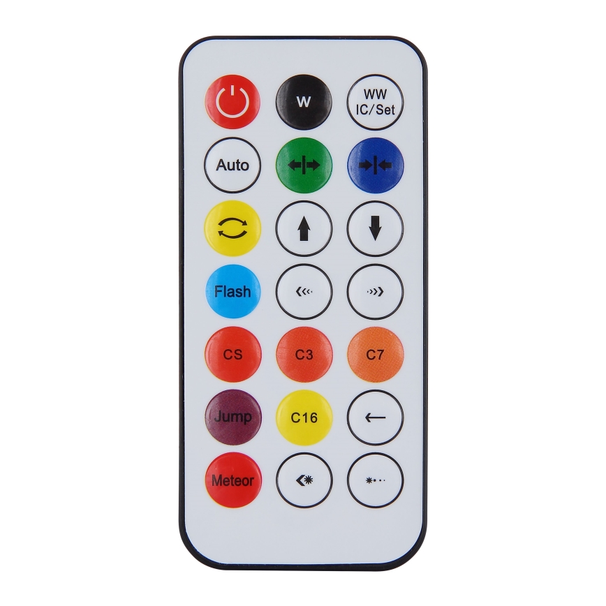 Globo - LED RGB Reguliuojamas toršeras LED/7W/5V + nuotolinio valdymo pultas