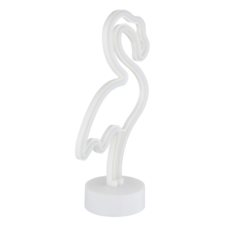 Globo - LED Neoninis stalas dekoracija LED/2W/3xAA flamingas