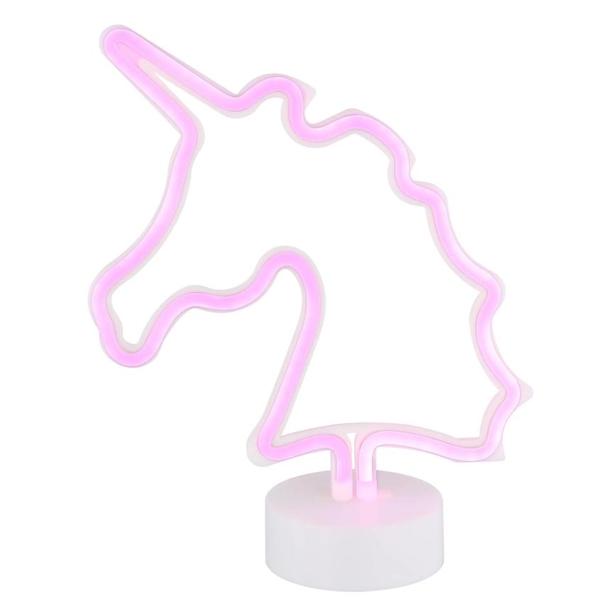 Globo - LED Neoninis stalas dekoracija LED/2W/3xAA vienaragis