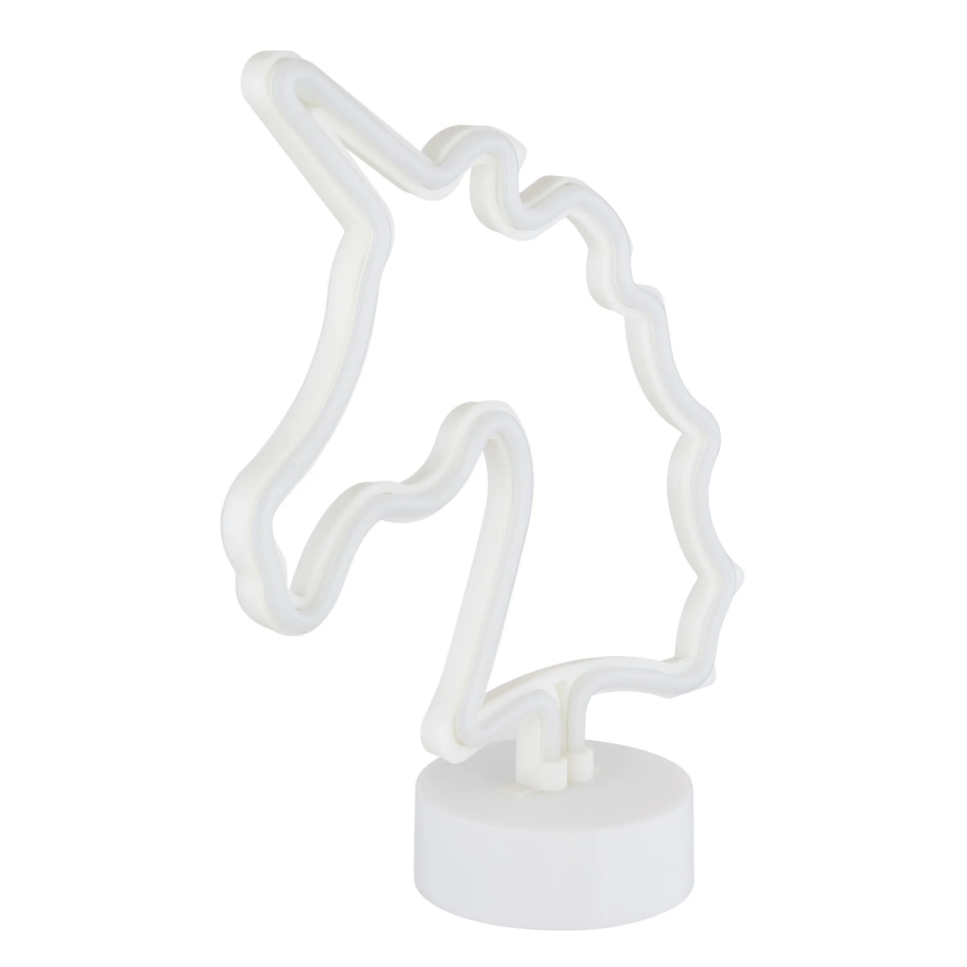 Globo - LED Neoninis stalas dekoracija LED/2W/3xAA vienaragis