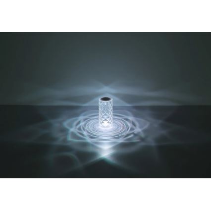 Globo - LED RGB Įkraunama jutiklinė stalinė lempa LED/0,6W/3,7V 500mAh