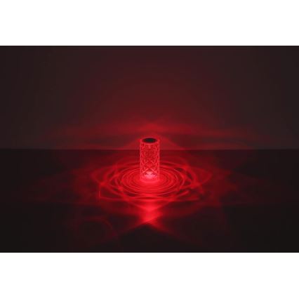 Globo - LED RGB Įkraunama jutiklinė stalinė lempa LED/0,6W/3,7V 500mAh