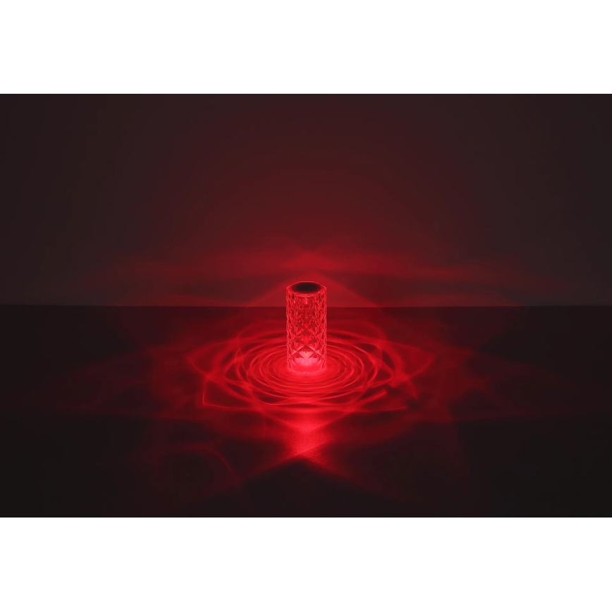Globo - LED RGB Įkraunama jutiklinė stalinė lempa LED/0,6W/3,7V 500mAh