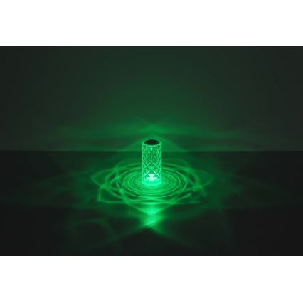 Globo - LED RGB Įkraunama jutiklinė stalinė lempa LED/0,6W/3,7V 500mAh