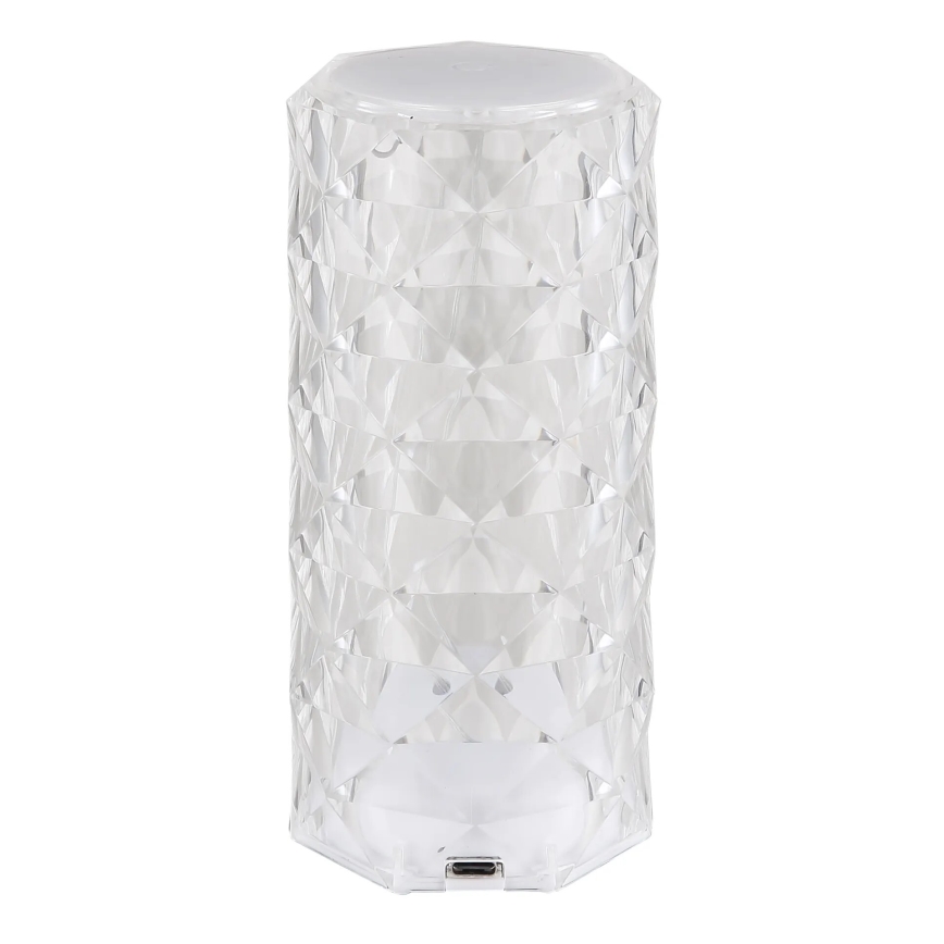 Globo - LED RGB Įkraunama jutiklinė stalinė lempa LED/0,6W/3,7V 500mAh