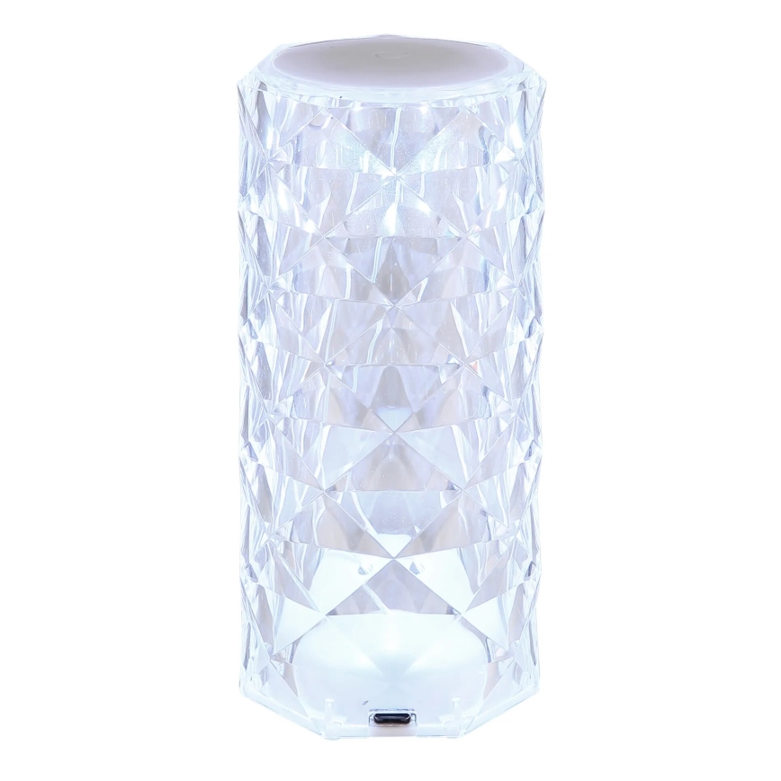 Globo - LED RGB Įkraunama jutiklinė stalinė lempa LED/0,6W/3,7V 500mAh