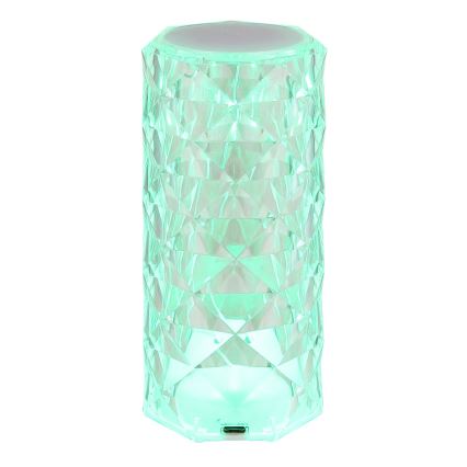 Globo - LED RGB Įkraunama jutiklinė stalinė lempa LED/0,6W/3,7V 500mAh