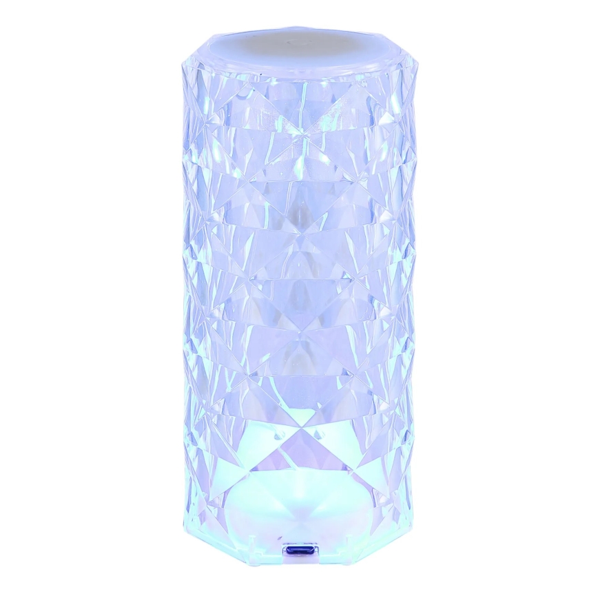 Globo - LED RGB Įkraunama jutiklinė stalinė lempa LED/0,6W/3,7V 500mAh
