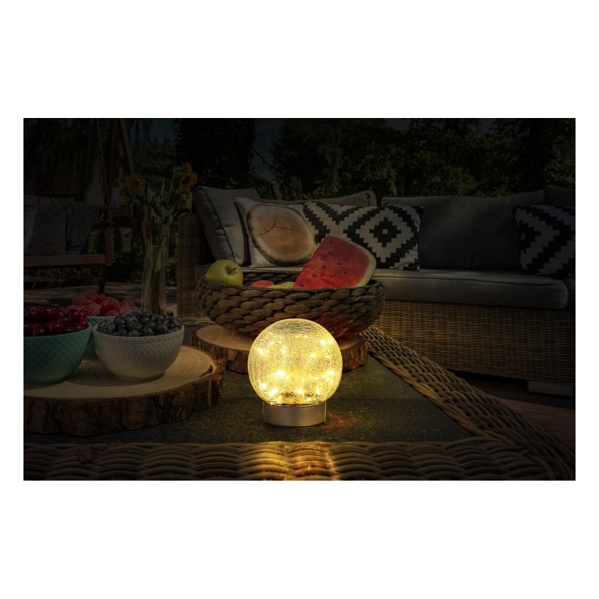 Globo - LED Dekoratyvinis įkraunamas Stalinis šviestuvas 25xLED/0,06W/5V 600 mAh IP44