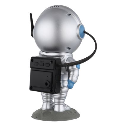 Globo - LED RGB Stalinis šviestuvas LED/4,5W/5V astronautas sidabras