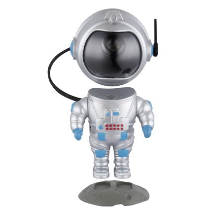 Globo - LED RGB Stalinis šviestuvas LED/4,5W/5V astronautas sidabras