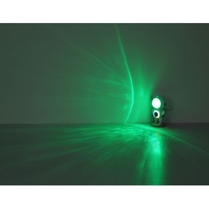 Globo - LED RGB Stalinis šviestuvas LED/6W/5V astronautas balta