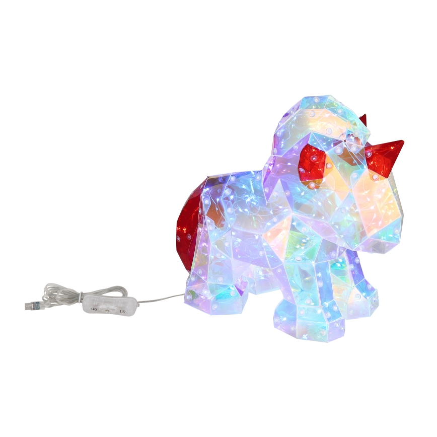 Globo - LED Stalo dekoracija LED/3W/5V USB vienaragis
