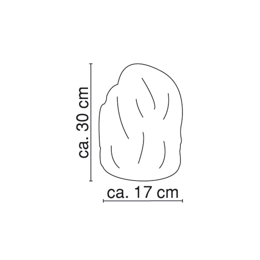 GLOBO - Druskos lempa 1xE14/15W/230V 8,77 kg