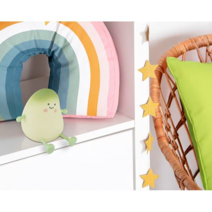 Globo - LED RGBW dimeriuojama įkraunama vaikiška naktinė lempa LED/2W/5V 1200 mAh mango