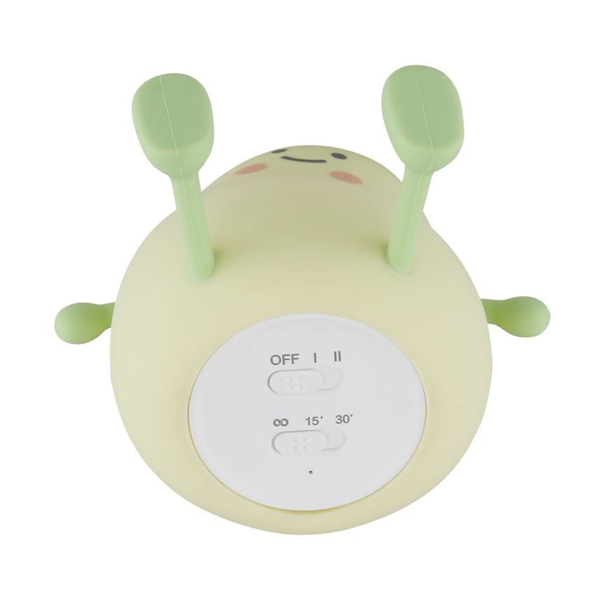 Globo - LED RGBW dimeriuojama įkraunama vaikiška naktinė lempa LED/2W/5V 1200 mAh mango