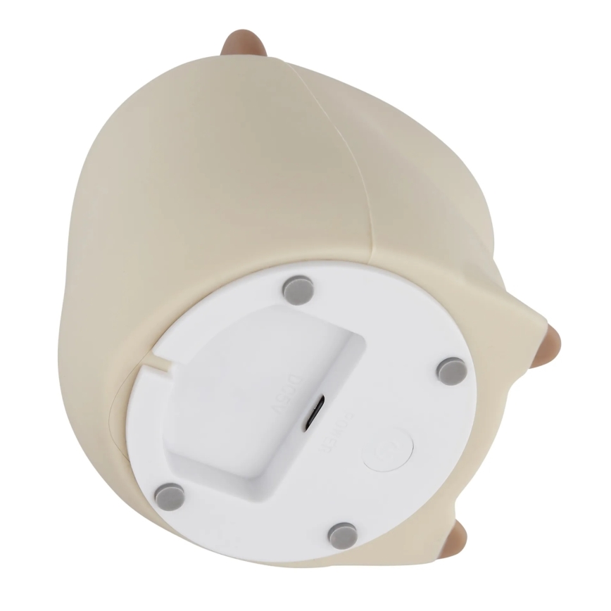 Globo - LED RGBW dimeriuojama įkraunama vaikiška naktinė lempa LED/1,5W/5V 1200 mAh kapibara