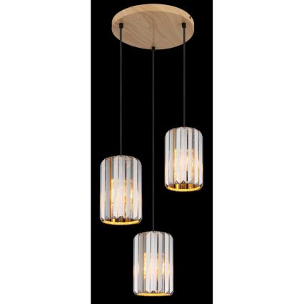 Globo - Pakabinamas sietynas 3xE27/60W/230V diametras 35 cm