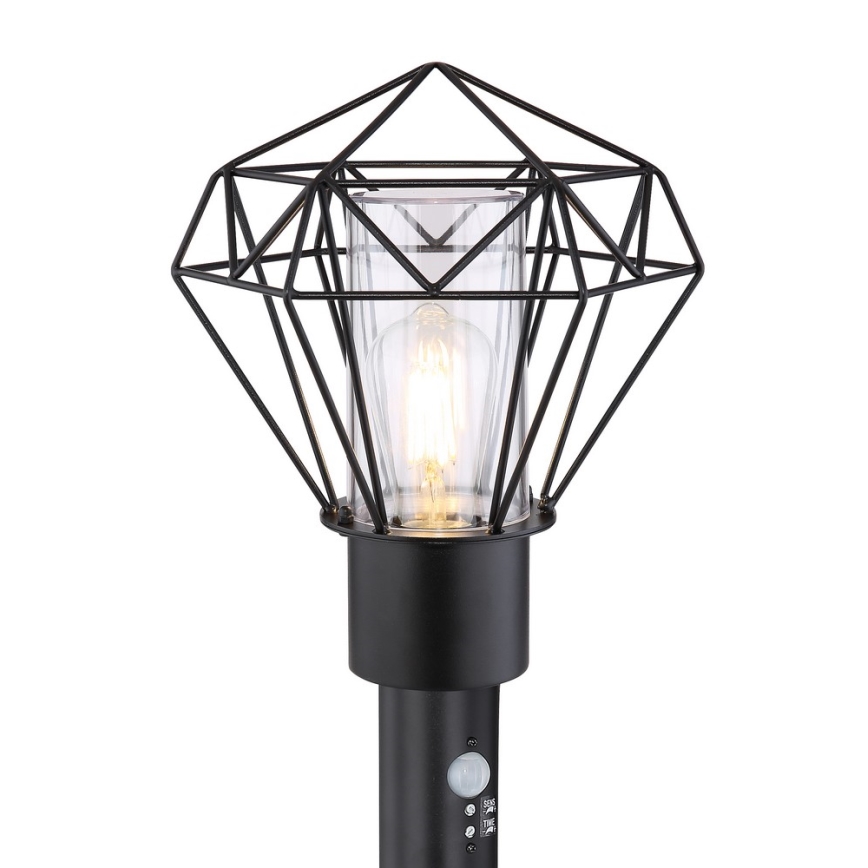 Globo - Lauko lempa su jutikliu 1xE27/15W/230V IP44