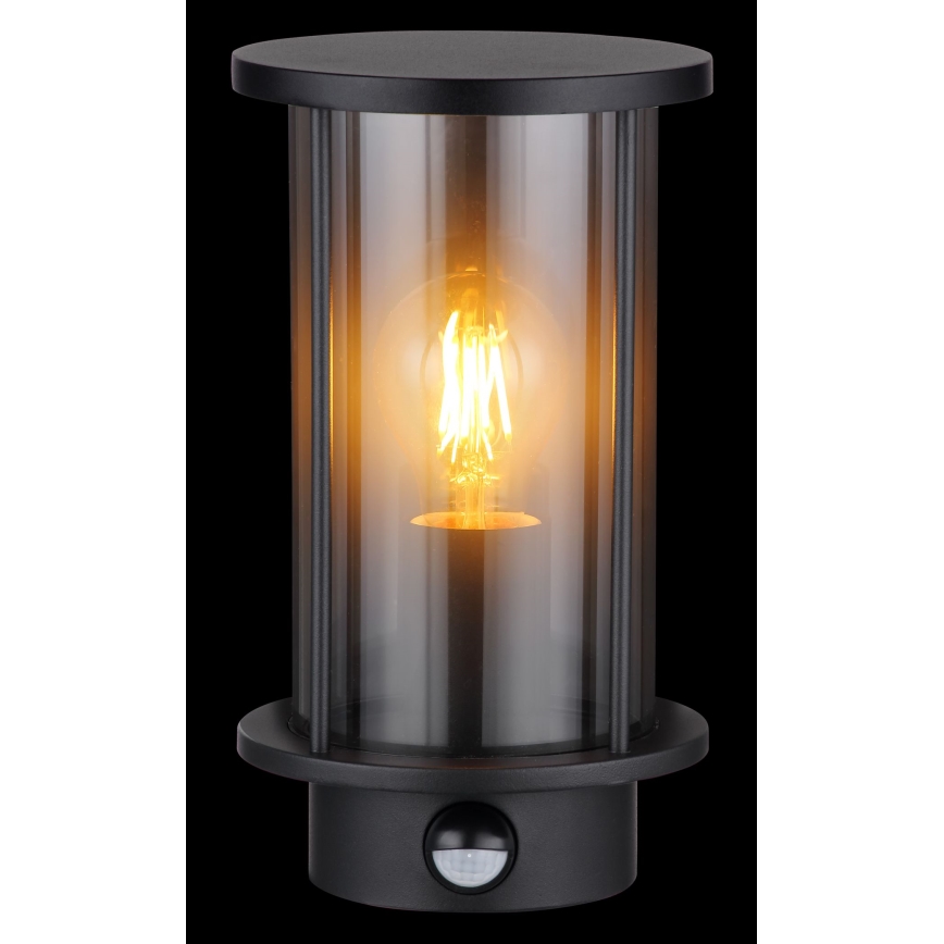 Globo - Lauko sieninis šviestuvas su jutikliu 1xE27/60W/230V IP54