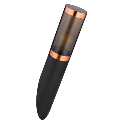 Globo - Lauko sieninis šviestuvas 1xE27/23W/230V IP44 juoda/varis