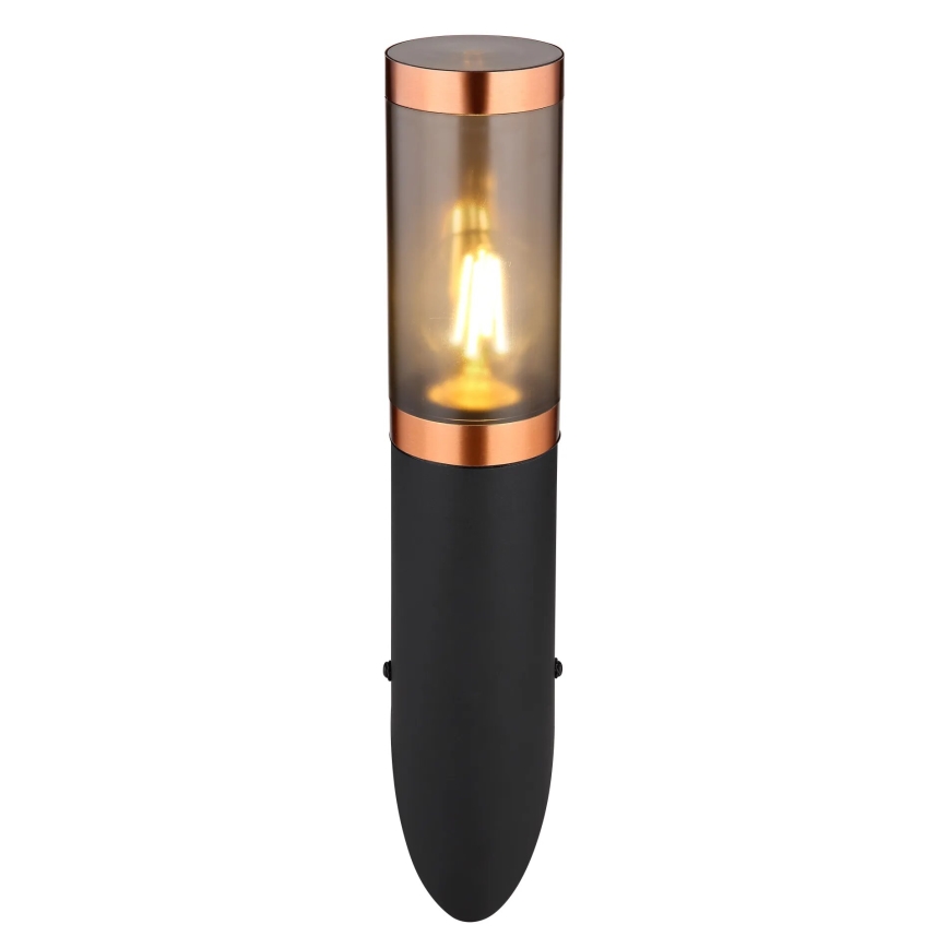 Globo - Lauko sieninis šviestuvas 1xE27/23W/230V IP44 juoda/varis