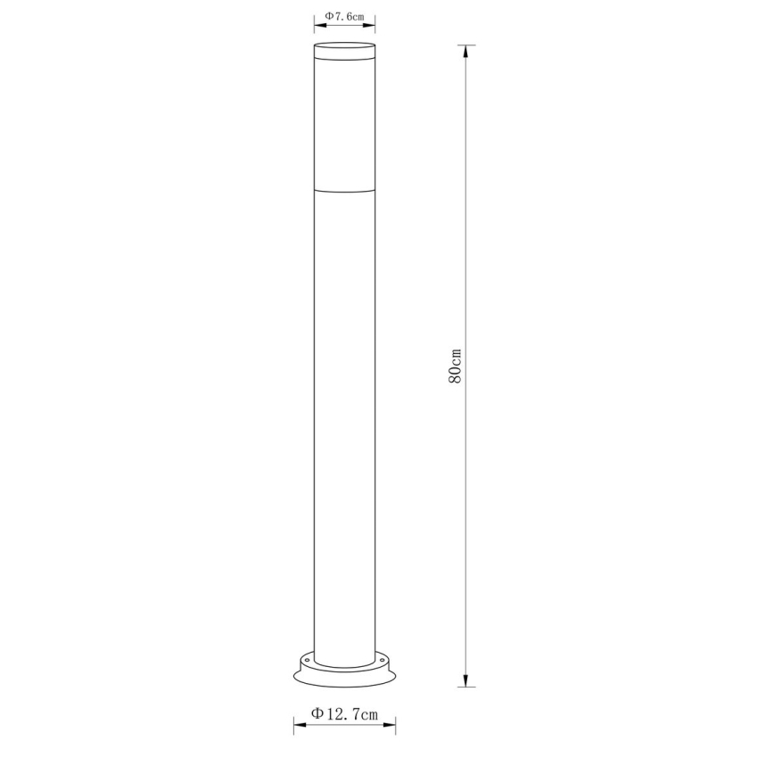 Globo - Lauko šviestuvas 1xE27/23W/230V 80 cm IP44