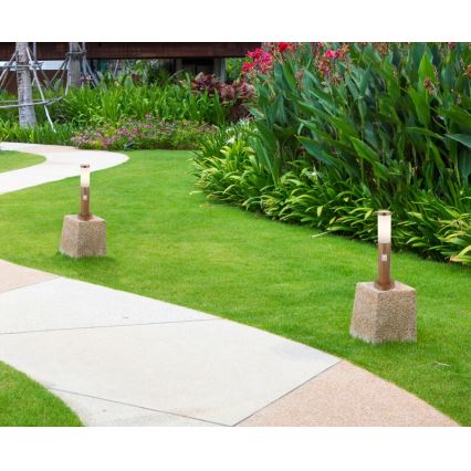 Globo - Lauko šviestuvas su judesio jutikliu 1xE27/15W/230V 45 cm IP44